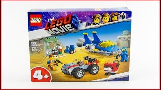 LEGO MOVIE 2 70821 Emmet and Benny's 'Build and Fix'  Construction Toy - UNBOXING by Brick Builder