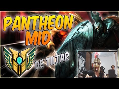 MAESTRIA DE TILTAR #5 - PANTHEON JOGANDO DE PANTHEON, SÓ NA GAMEPLAY DA TILTAGEM!