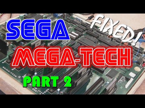 Rare Sega Mega-Tech (8 Megadrive / Genesis Slots) Repair - Part 2 #sega