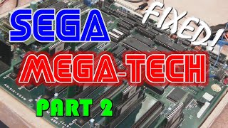 Rare Sega Mega-Tech (8 Megadrive / Genesis Slots) Repair - Part 2 #sega