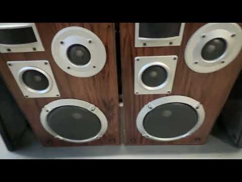 Vintage MCS Model 683-8223 3-Way Bass Reflex Speakers; Tested image 12