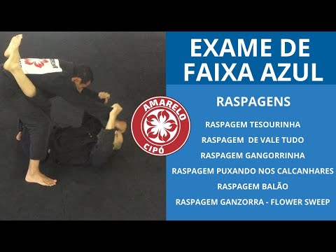 Raspagens - EXAME DE FAIXA AZUL | JIU JITSU