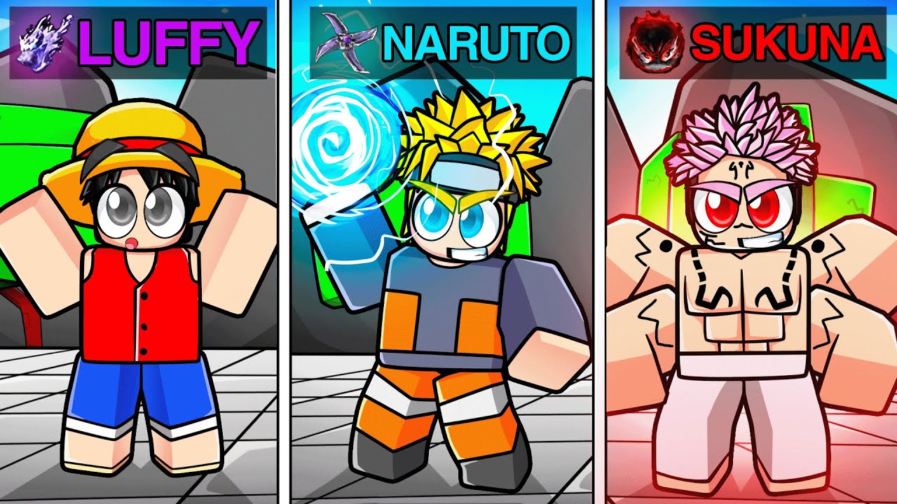 Strongest Battlegrounds But Our Anime Characters are RANDOM!