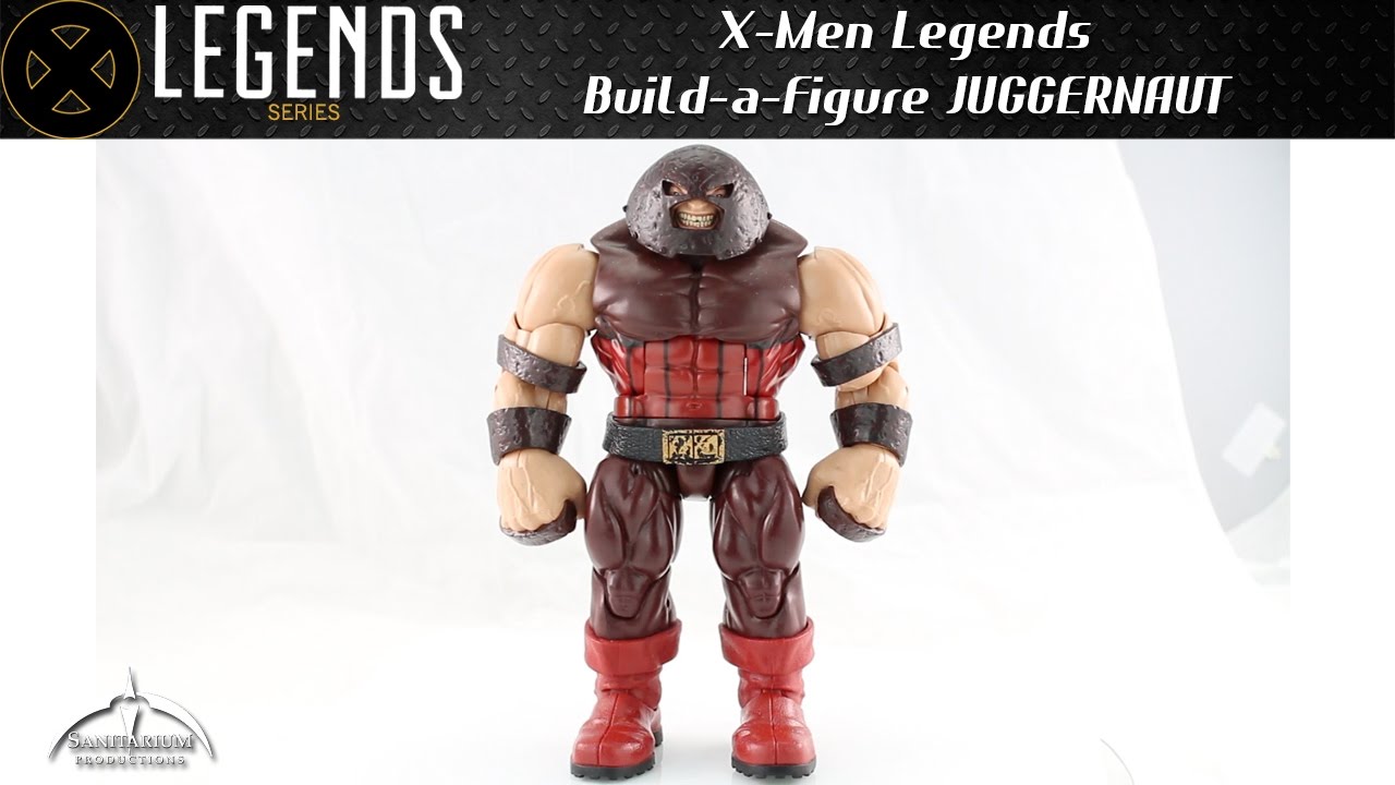 Marvel Legends X-Men Series Build-A-Figure Exclusive Juggernaut Build and Review