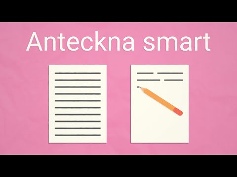 Anteckna smart - så får du ut mer av lektionen