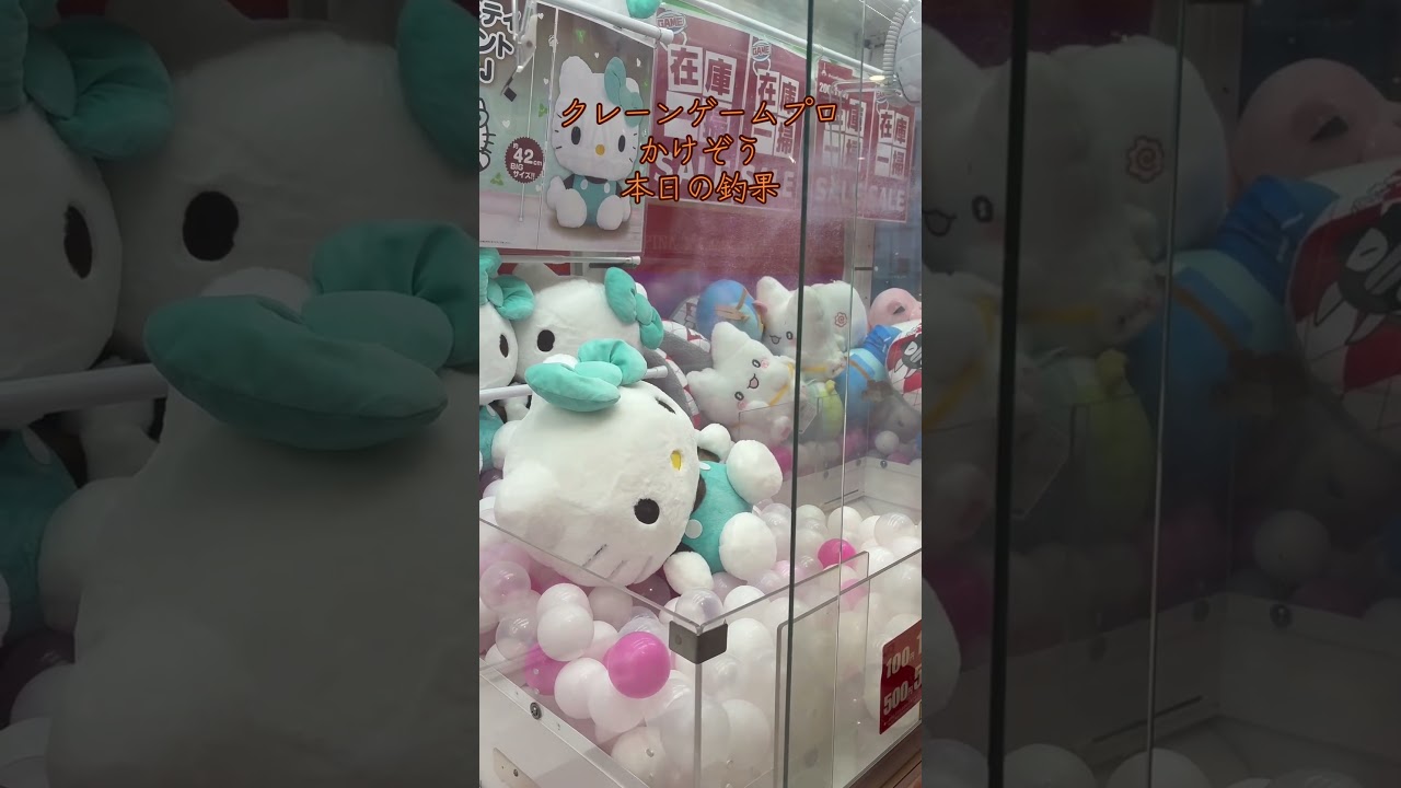 クレーンゲームプロかけぞう　本日の釣果