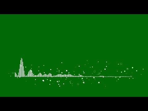 Green screen audio spectrum | Best green screen line audio spectrum