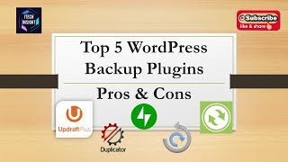 Top 5 WordPress Backup Plugins 2021 (Pros & Cons) | iTech Insight