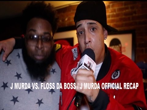 J MURDA VS FLOSS DA BOSS / J MURDA OFFICIAL RECAP / SAYS HE TOOK IT 3 ZIP!