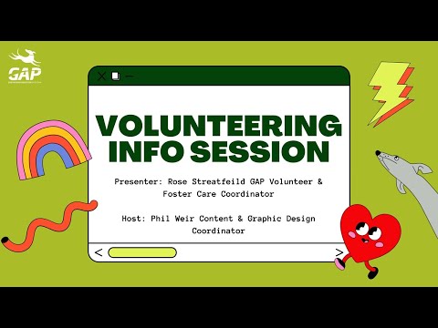 GAP Volunteering Info Session
