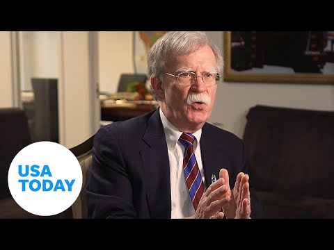 John Bolton on his new book "The Room Where it Happened" FULL INTERVIEW USA TODAY