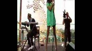 J.DaVeY at Michael Young for LACOSTE Plastic Polo Party