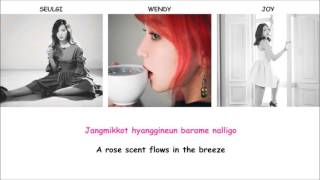 Rose Scent Breeze Red Velvet Lyrics [ENG+ROM]