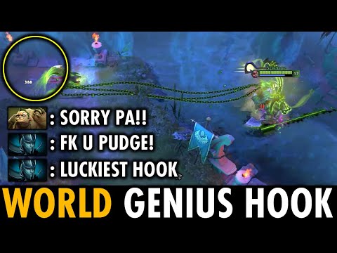 WORLD GENIUS BLIND HOOK You have never seen! EPIC PUDGE vs 8 slotted PA | Genius Pudge