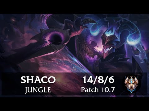 Shaco Jungle vs Sett | Pinoy Challenger Replay Patch 10.7