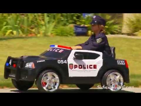 Sidewalk Cops - Kid Trax Police Dodge Charger Review