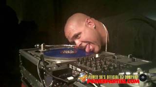 DJ Laz Mixing live at the power96 Kings & Queens of Freestyle Concert