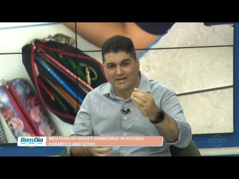 Meu filho de férias e sobrecarga de estudos durante o ano letivo 05 07 2022