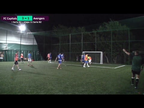 🗓️ Luni 10.09.2018 ⏰21.40 ⚽FC Capitals VS Avengers 🏆(Seria B2 – etapa 11)