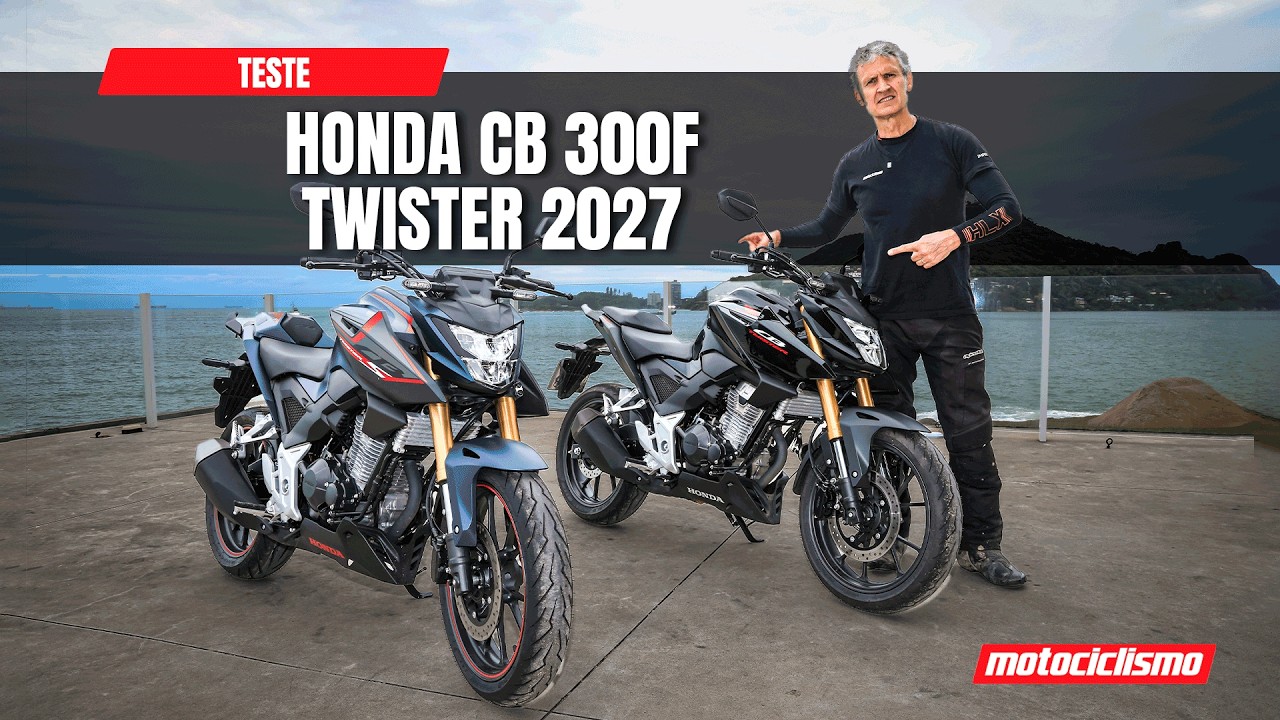 Teste Honda CB300F Twister 2027