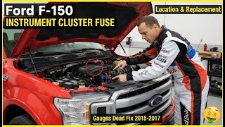 Ford F-150 INSTRUMENT CLUSTER FUSE Location & Replacement (Gauges Dead Fix 2015-2017)