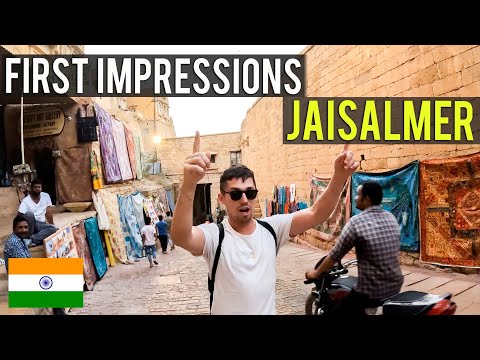 , title : 'FIRST IMPRESSIONS of JAISALMER 🇮🇳'
