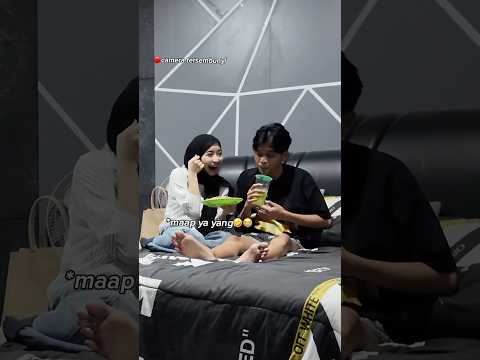 PRANK ADAM BREAKS FAST QUICKLY😭HE REALLY DRINK AND EATS😱