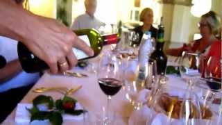preview picture of video 'Wine Tour in Tuscany: Serving Insoglio del Cinghiale at Tenuta di Biserno, Maremma'