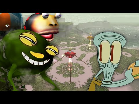 Overpowered Enemies in Pikmin