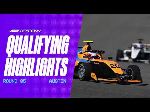 Qualifying Highlights | Austin 2026 | F1 ACADEMY