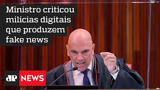 ‘Judiciário não vai se acovardar com agressões’, diz Alexandre de Moraes