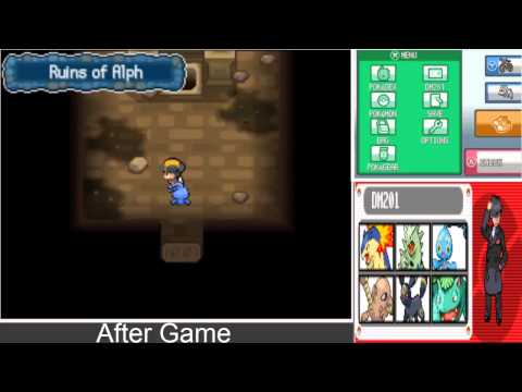 Lets Play Pokemon Soul Silver Ep 78 Ruins Puzzles