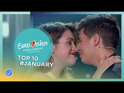 TOP 10: Most watched in January 2018 - Eurovision Song Contest