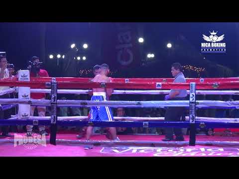 Elton Lara VS Benjamin Mendoza - Nica Boxing Promotions