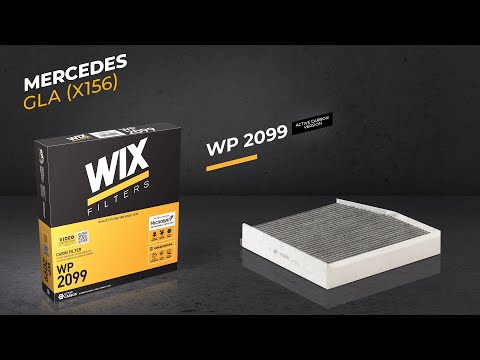 HOW TO REPLACE A WIX FILTERS CABIN FILTER I MERCEDES GLA (X156) I WP2099