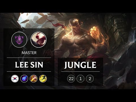 Lee Sin Jungle vs Elise - KR Master Patch 9.2