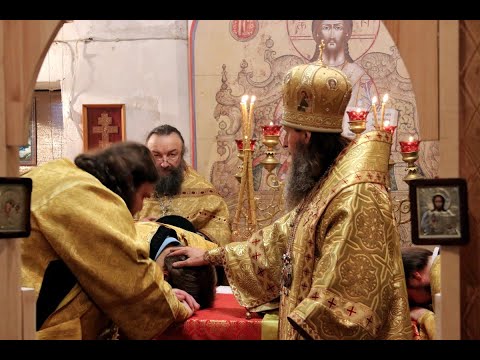 Митрополит Даниил впервые совершил Литургию в Алексиевском храме села Белозерское