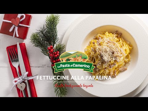 FETTUCCINE ALLA PAPALINA_Ricetta tradizionale laziale