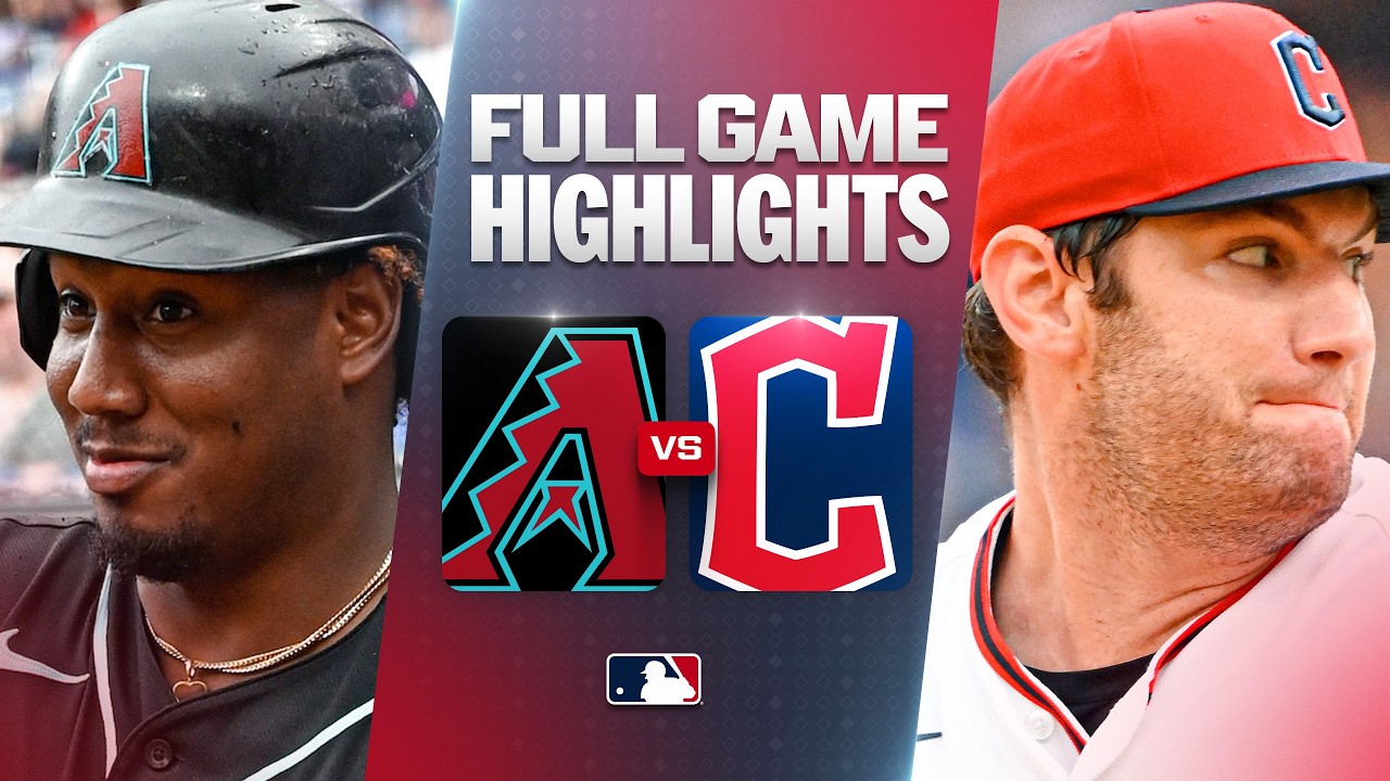 8월03일 애리조나 클리블랜드 MLB 하이라이트