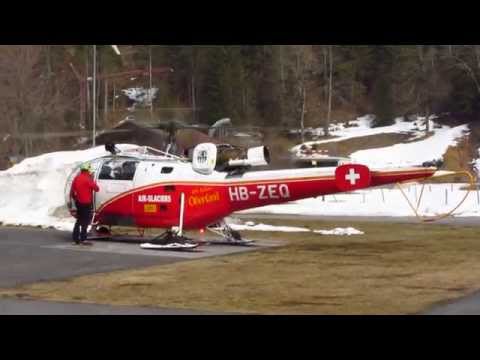 Air Glaciers SA-316B Alouette III - Flight from Lauterbrunnen (LSXL) to Jungfraujoch, Switzerland