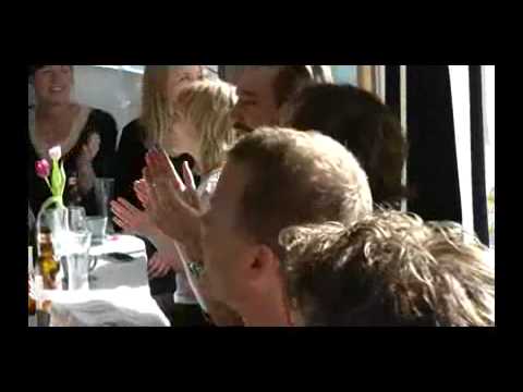 Ellinor Asp ombord på M/S Blue Charm