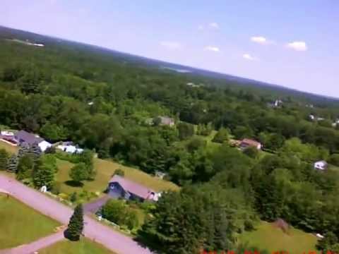RQ-11 over Stratham NH later, windier