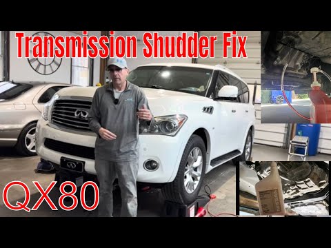 I Saved The Shuddering, Slipping Transmission In this Infinity Qx80! This Is How!