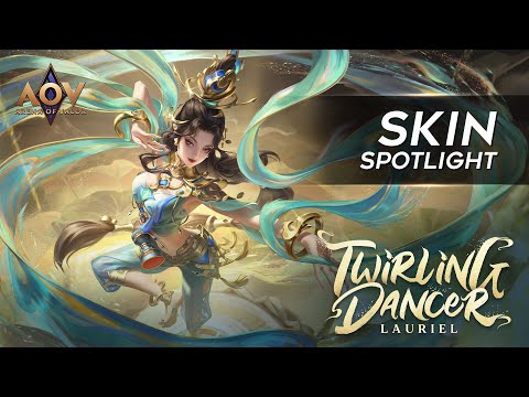 Lauriel Twirling Dancer Skin Spotlight - Garena AOV (Arena of Valor)