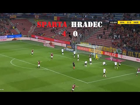 Sparta Praha vs Hradec Králové 4-0