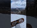 Mistakes Were Made Choosing This Trail On A Snowboard
