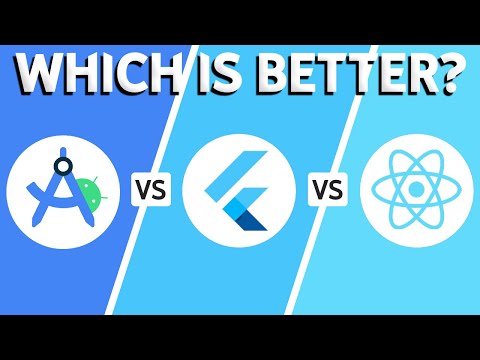 Android Studio vs Flutter vs React Native (2026) - Which One Is BEST?