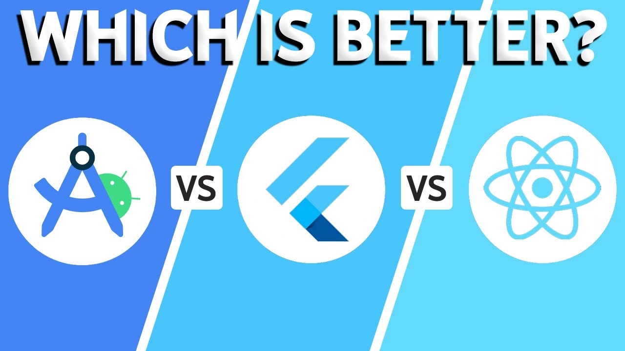 Android Studio vs Flutter vs React Native (2026) - Which One Is BEST?