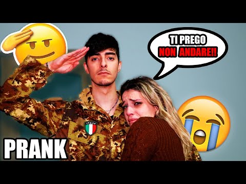 I'M JOINING THE ARMY! - JUST JOKING! *HE CRIED A LOT..*
