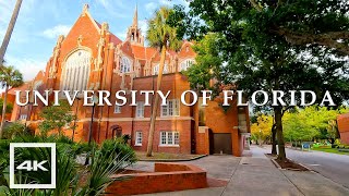 University of Florida UF Campus ☀️ Walking tour 2023 | 4K HDR 60fps